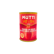 Boîte de tomates pelées San Marzano DOP Mutti 400g – Pomodoro italiens authentiques.