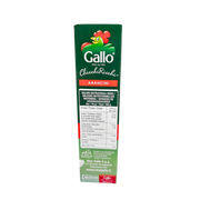 Côté nutritionnel des Arancini Gallo Chicchiricchi affichant les valeurs nutritionnelles et les informations diététiques.
