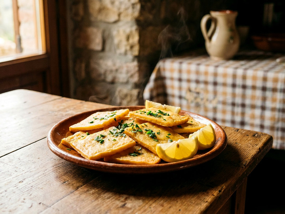 Panelle palermitaines au persil et au citron