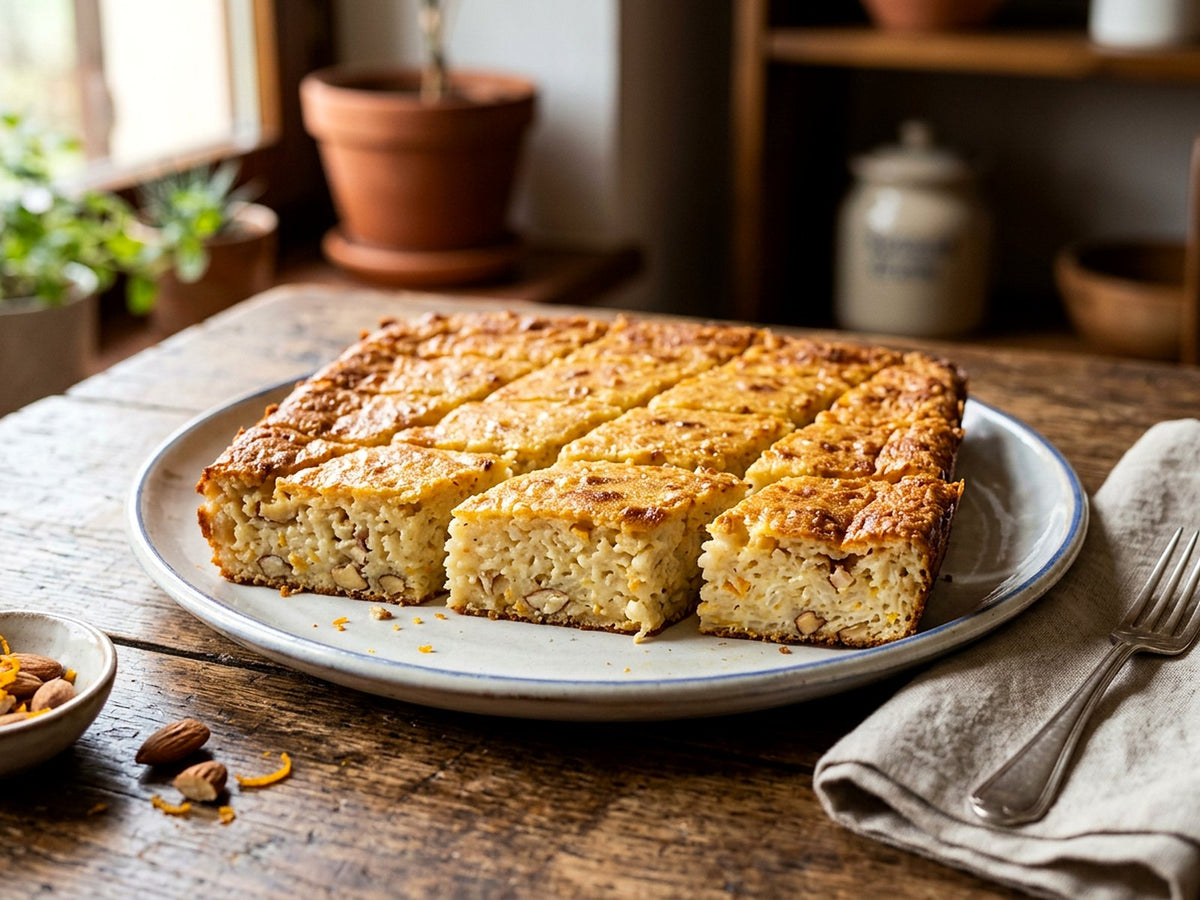 Torta di riso aux amandes et à l'amaretto