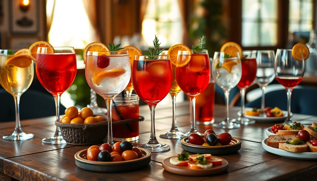 DÉCOUVREZ LES MEILLEURES BOISSONS ITALIENNES POUR UN BRUNCH OU UN APÉRITIF INOUBLIABLE