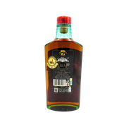 Face arrière de la bouteille de liqueur Amaro Quinta Era de Morelli, 70cl, avec informations sur la composition et le code-barres.