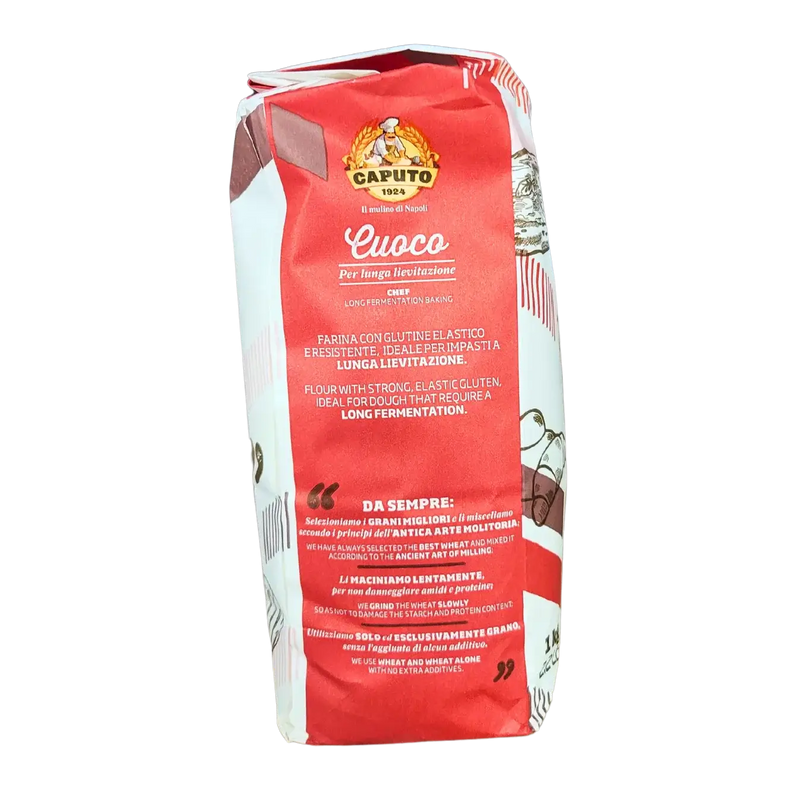 Farine Italienne de Blé Tendre Type "00" Cuoco Levée Longue Caputo 1kg