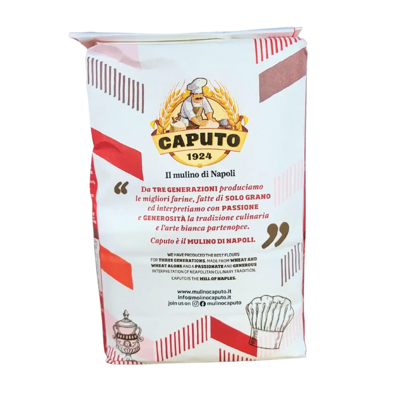 Farine Italienne de Blé Tendre Type "00" Cuoco Levée Longue Caputo 1kg