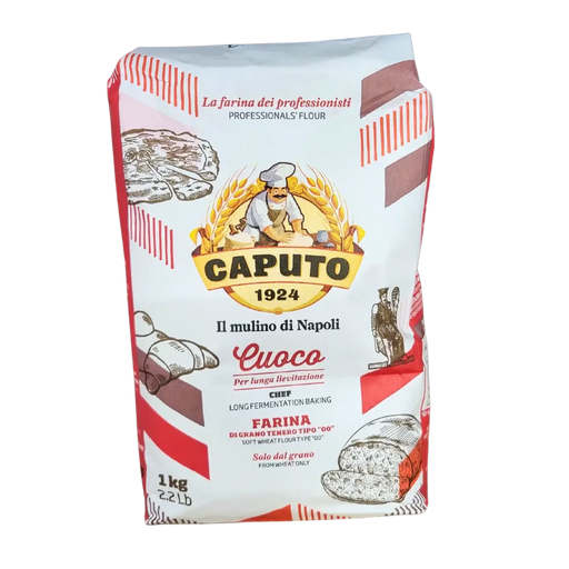 Farine Italienne de Blé Tendre Type "00" Cuoco Levée Longue Caputo 1kg