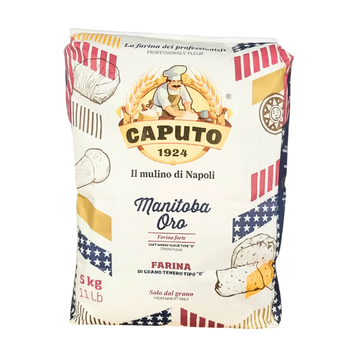 Farine Italienne de Blé Tendre Type "0" Manitoba Oro Caputo 5 kg