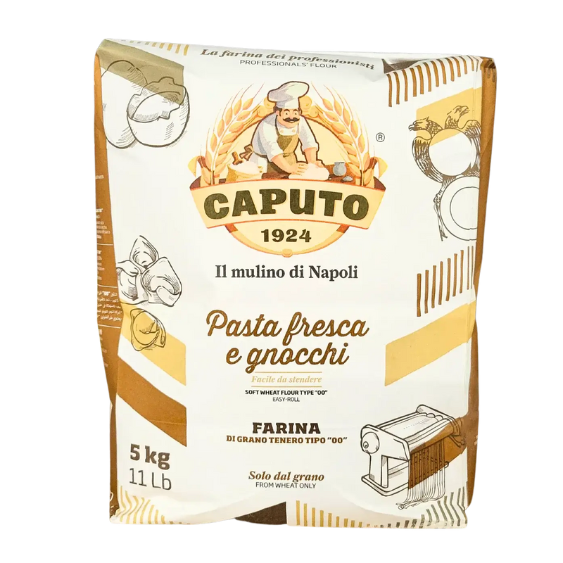 Farine Italienne de Blé Tendre Type "00" Pasta Fresca e Gnocchi Caputo 5kg