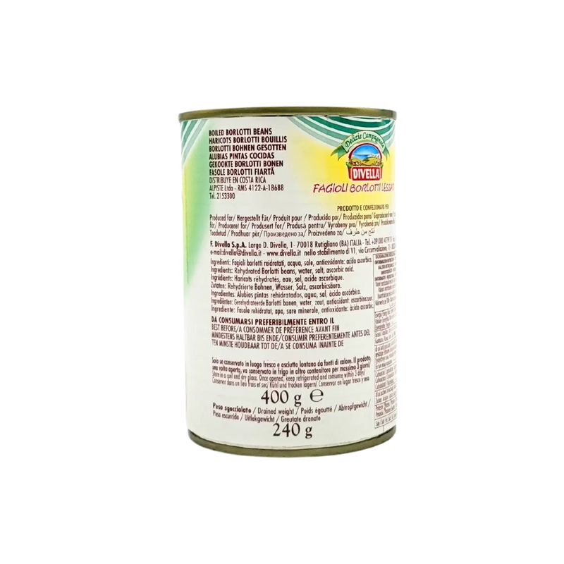 Haricot Borlotti Divella 400g