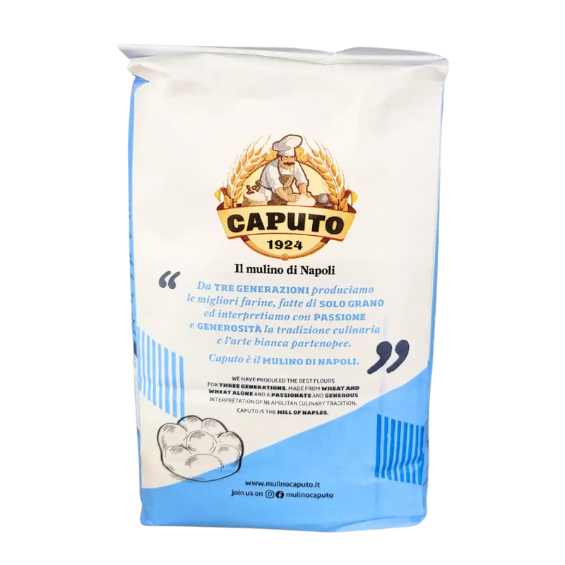 Farine Italienne de Blé Tendre Type "00" Classique Universelle Doppio Zero Caputo 1kg