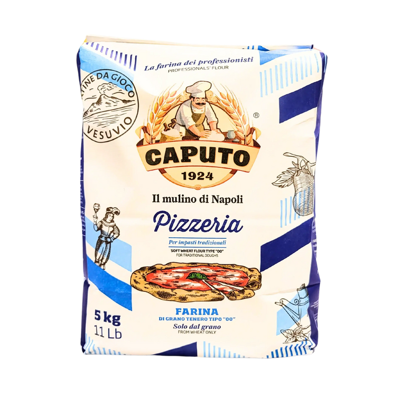 Farine Italienne de Blé Tendre Type "00" Pizza Traditionnel Caputo 5kg