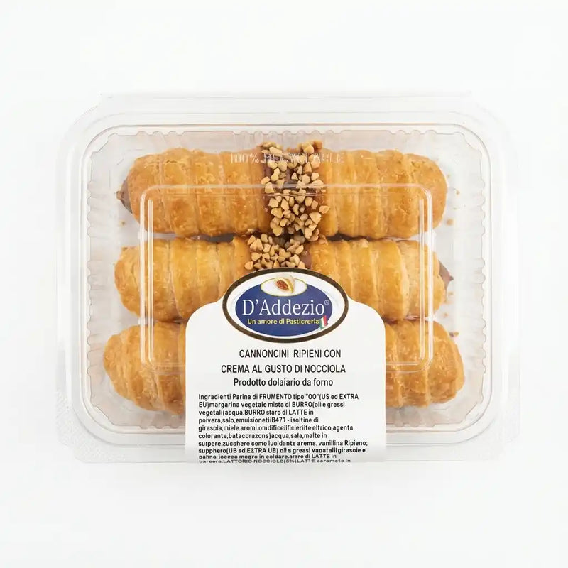 Cannoncini D’Addezio – Haselnusscreme (200g) 