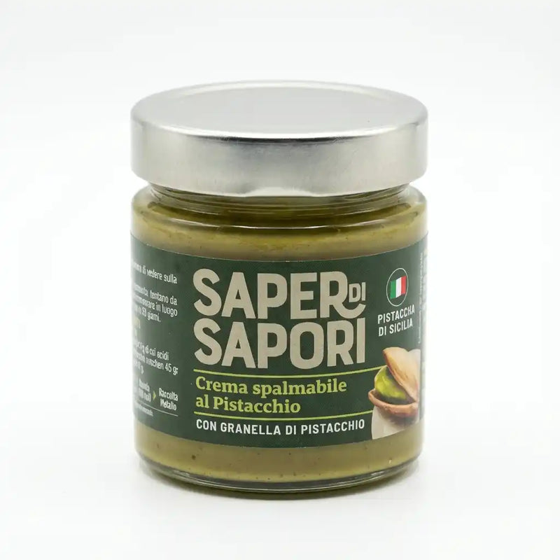 Pistazienaufstrich Saper di Sapori mit Pistazienstückchen, 200g