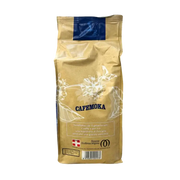 Grain de café en sac Cafemoka Alessandria Extra Bar, face arrière, 1kg.