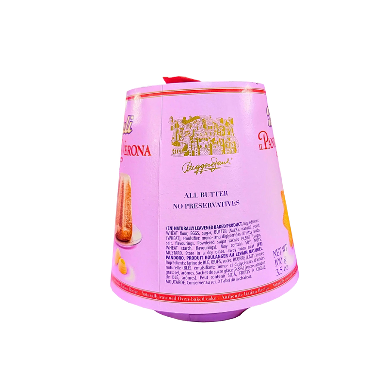 Informationen und Zutaten des Pandoro di Verona Bauli 100g - italienischer Butterkuchen