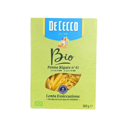 Pâtes Bio Penne Rigate De Cecco 500g - Vue avant du produit