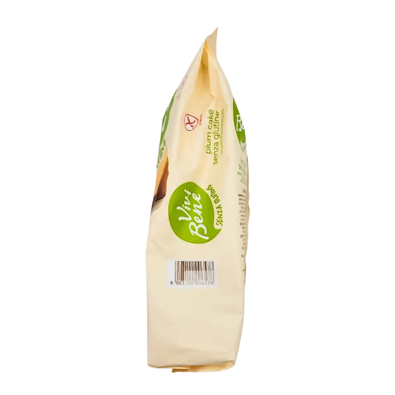 Code-barres de l'emballage du plum cake sans gluten Vivi Bene 250g