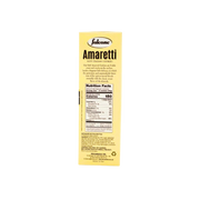 Tableau des valeurs nutritionnelles des Amaretti morbidi d'Abruzzo Falcone 170g