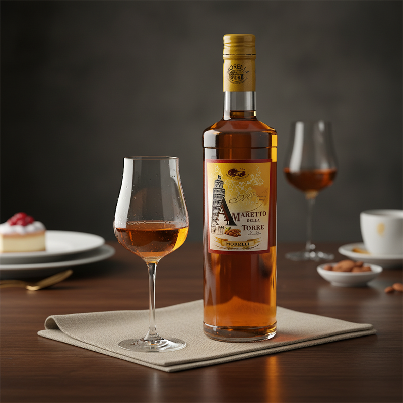 Amaretto Morelli – Liqueur d’amande Toscane (70 cl) - en situation d'usage