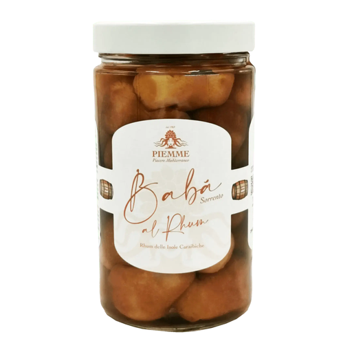 Baba au Rhum Sorrento Piemme - Recette artisanale (600 g) — face avant