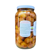 Ingrédients et informations de composition du Babà au Limoncello dans un grand bocal de 3150g, avec détails sur les ingrédients et allergènes.