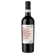 Packshot Bacaro Nero d'Avola Sicilia DOC 75cl fond blanc