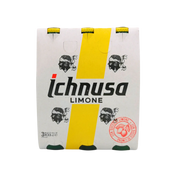 Pack de trois bouteilles de bière Ichnusa Radler au citron 33cl