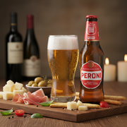 Bière Peroni 33cl – Authentique Lager Italienne (33 cl) — en situation