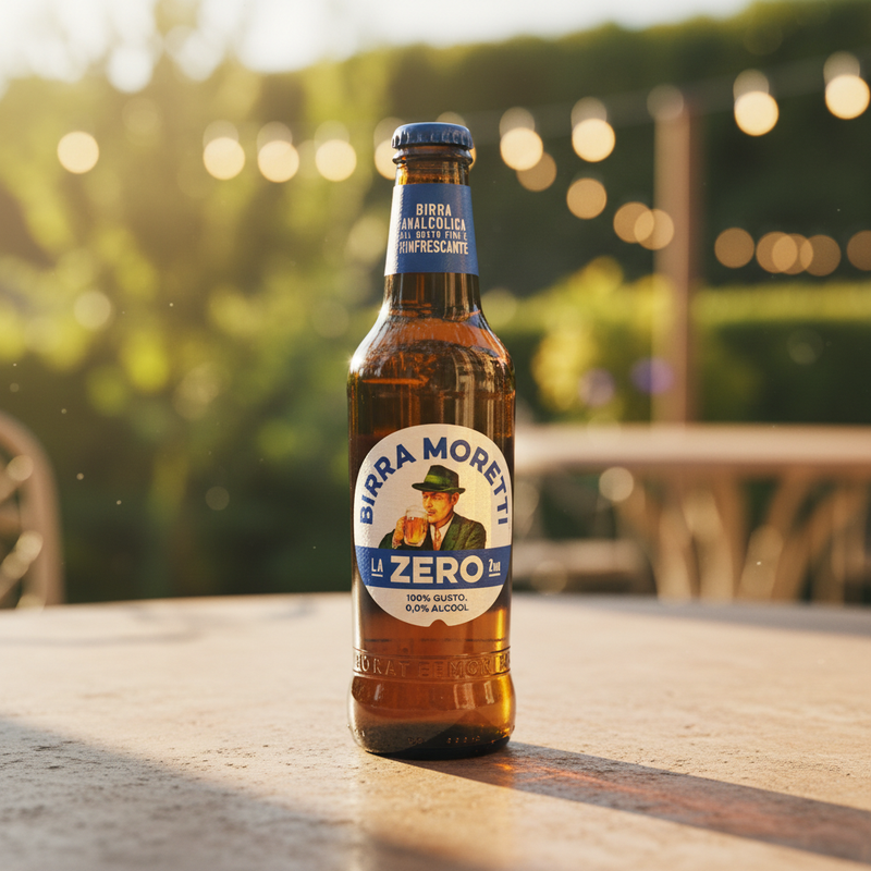 Alkoholfreies Bier Birra Moretti Zero (33 cl)