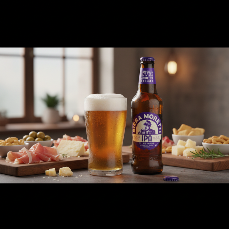 Birra Moretti IPA – Saveur italienne audacieuse (33 cl) - en situation d'usage