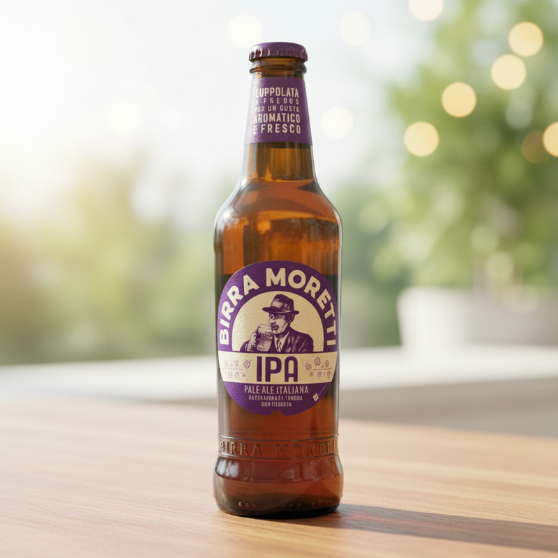 Birra Moretti IPA – Mutiger italienischer Geschmack (33 cl)
