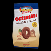 Biscuits Chocolat Noisette Divella - Nocciola e Cacao (350 g) - face avant