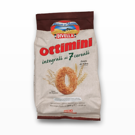 Biscuits 7 Céréales Divella - Ottimini intégrali (300 g)