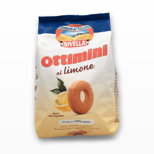 Biscuits Citron Divella – Sablés Italiens (400 g)