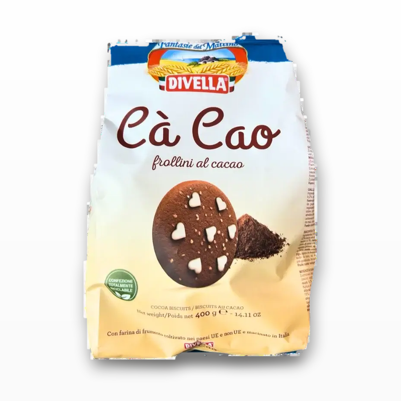 Biscuits Cacao Divella – Frollini Cà Cao 400 g