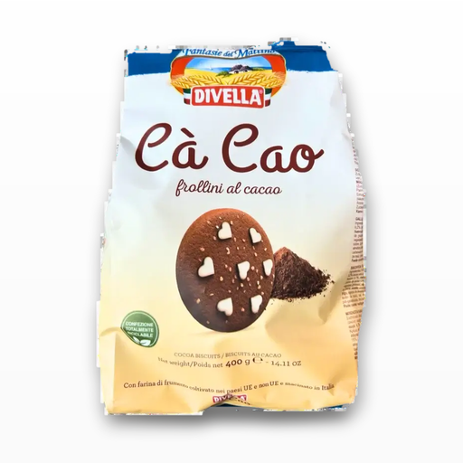 Biscuits Cacao Divella – Frollini Cà Cao 400 g