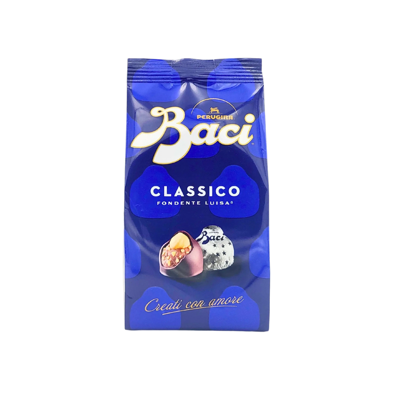 Paquet avant de Baci Classico Fondente Luisa 125g - chocolats italiens au goût unique.