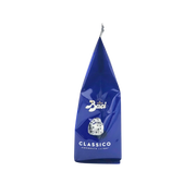 Vue latérale 1 du paquet de Baci Classico Fondente Luisa 125g - bonbons au chocolat emblématiques d'Italie.