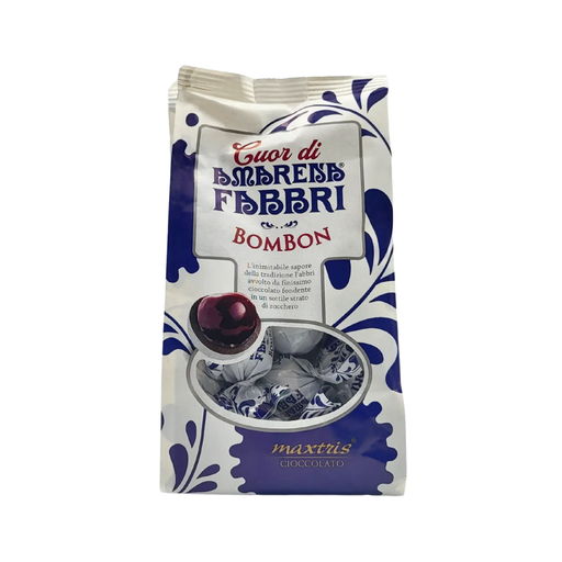 Bonbons Fourrés Griotte Amarena Fabbri Maxtris - Chocolats au (150G) — face avant