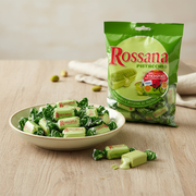 Bonbons Rossana Pistacchio – Fourrés Pistache (135 g) - en situation d'usage
