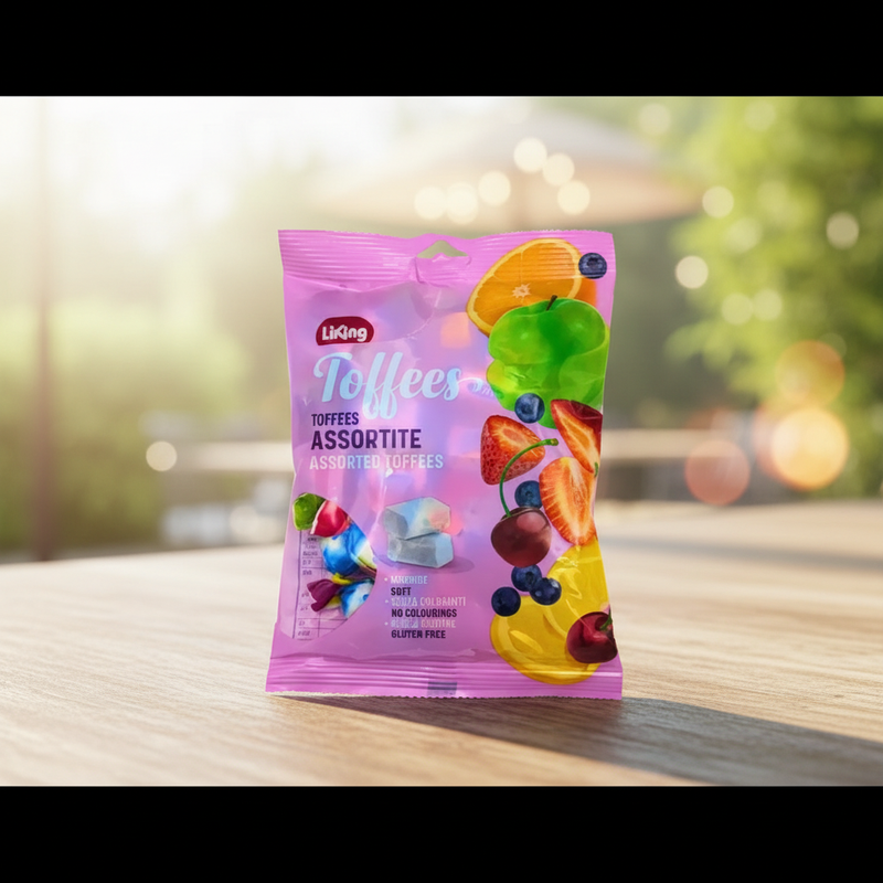 Fruchtige Toffees Glutenfrei Liking – Sortiment 150 g