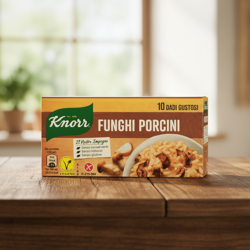 Bouillonwürfel mit Steinpilzen Knorr - Gourmand Geschmack 