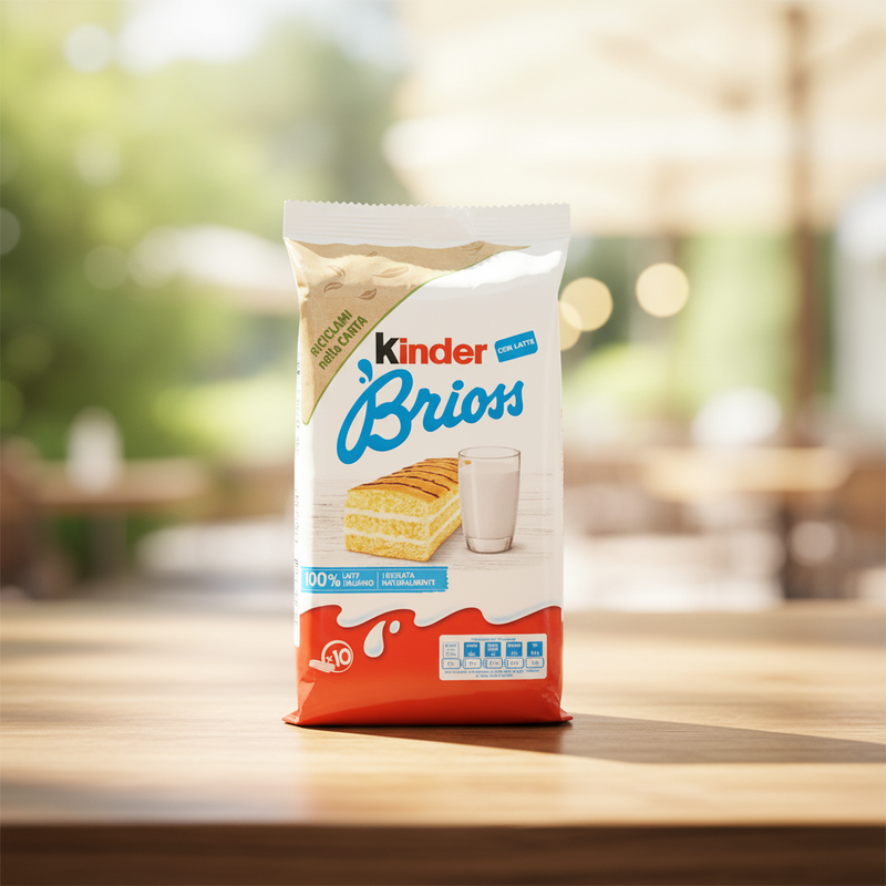 Brioche Kinder Brioss - Mit Milchcreme gefüllt (270 g) 