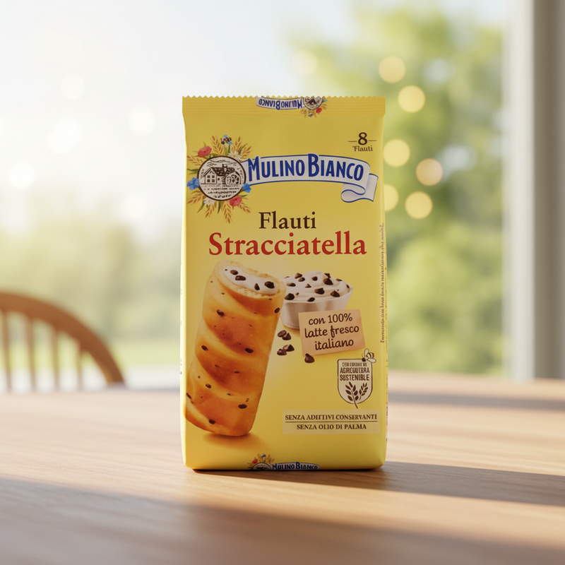 Flauti Stracciatella Mulino Bianco - Packung (280 g) 
