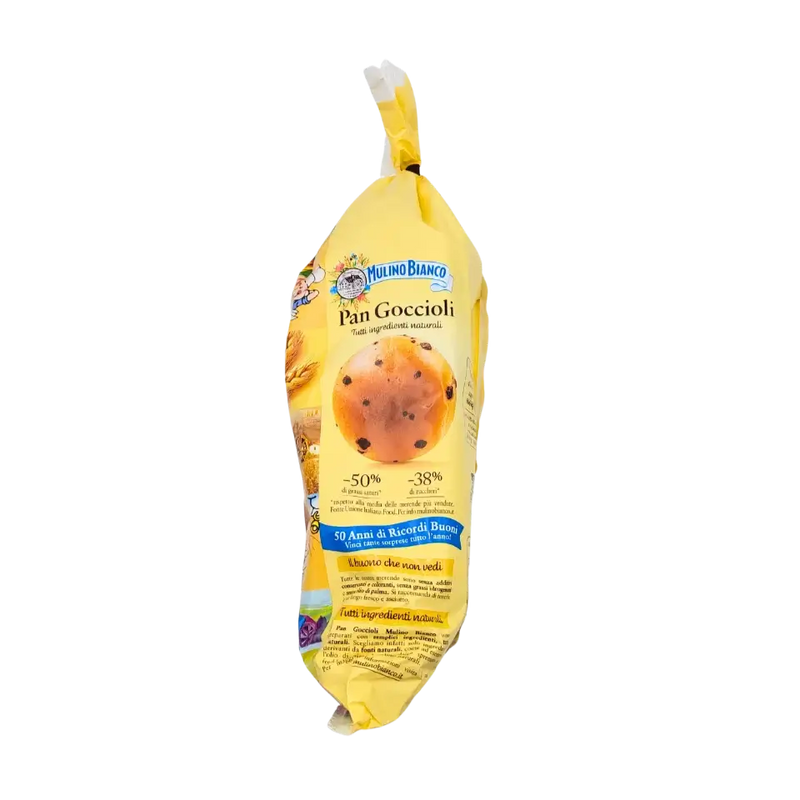 Brioches sans huile de palme aux ingrédients naturels – Pan Goccioli – Mulino Bianco – 336 g (côté droit)