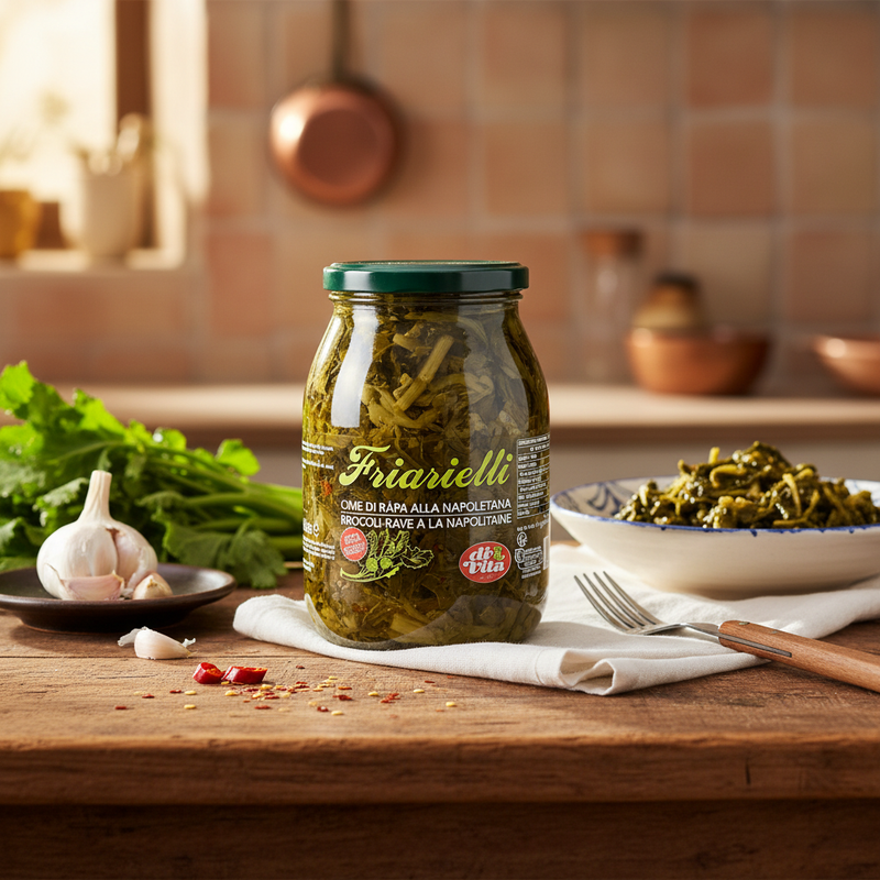 Brocoli Rave Dil Vita - Friarielli à la Napolitaine (970 g) — en situation