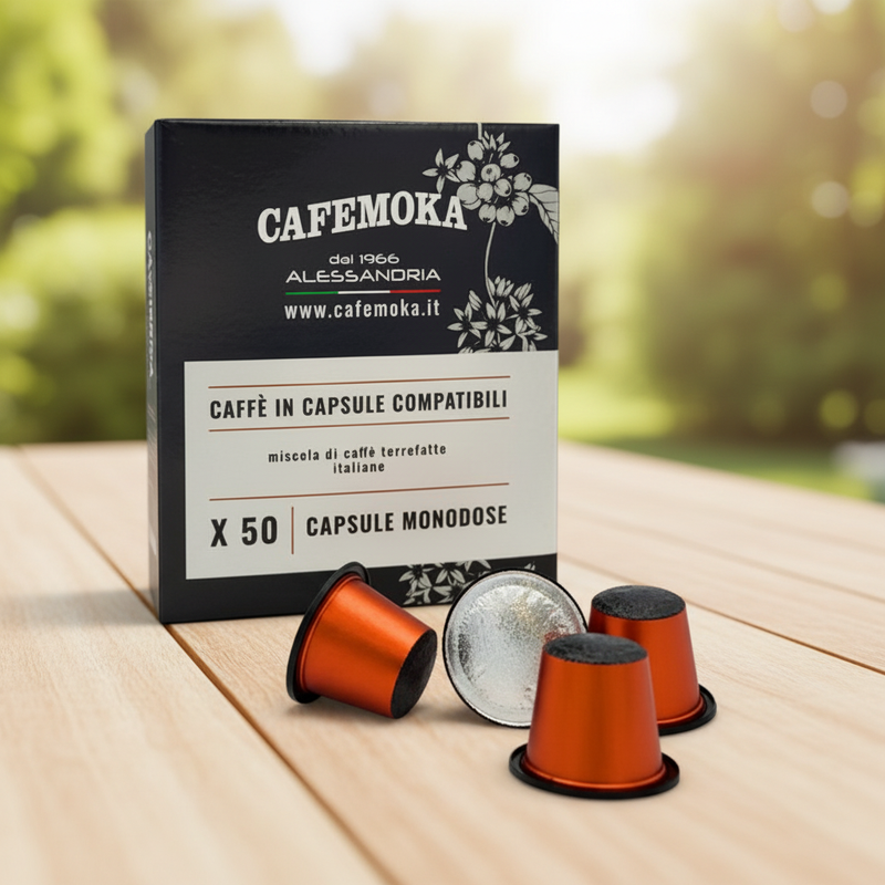 Nespresso CaféMoka Kapseln ‐ Espresso (50 Kapseln) 