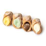 Cannoli artisanaux aux saveurs variées – un dessert italien gourmand et coloré