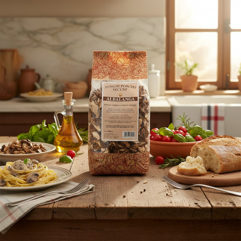 Cèpes Séchés Albalanga ‑ Saveur Authentique de la Forêt (400 g) — cuisine italienne authentique