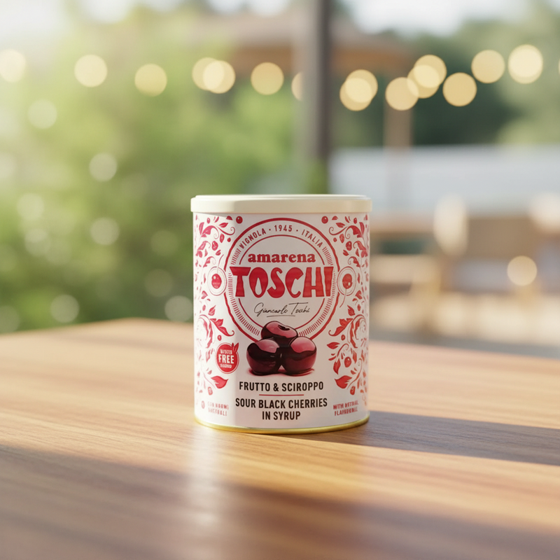 Amarena-Kirschen im Sirup – Toschi Premium (1kg) 