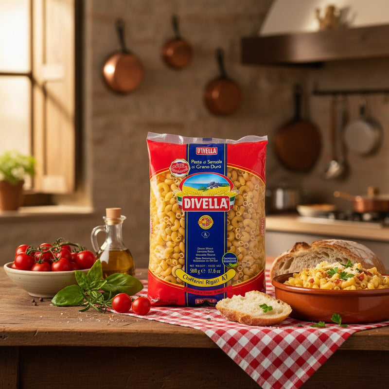 Chifferini Rigati Divella – Pâtes Courtes 500 g — cuisine italienne authentique